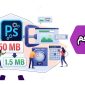 آموزش کاهش حجم تصاویر در فتوشاپ بدون افت کیفیت